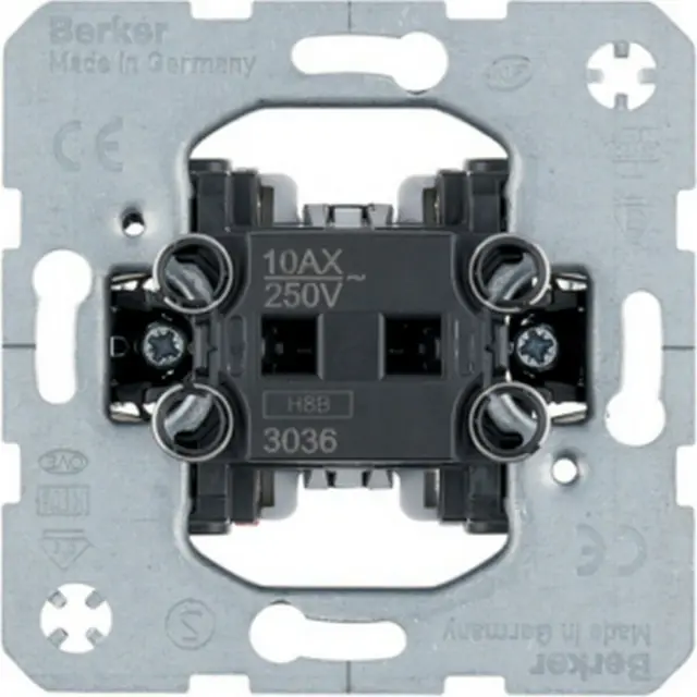 Change-over switch 10AX 250V~, Light control
