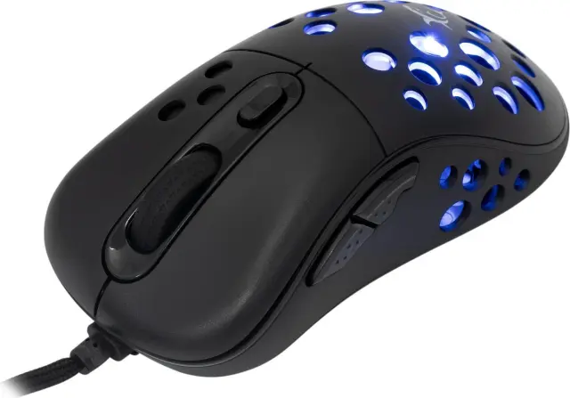 WHITE SHARK 6D GAMING MOUSE DPI 12800 GM-5013 BLACK 2