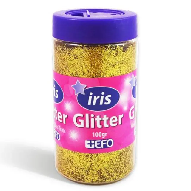 Χρυσόσκονη +Efo Iris 100gr Χρυσό