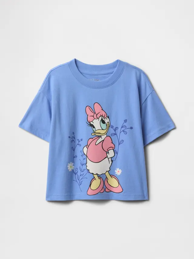 Gap Ã— Disney Βρεφική & Νηπιακή Relaxed Graphic Μπλούζα Shirting blue - 6-12M
