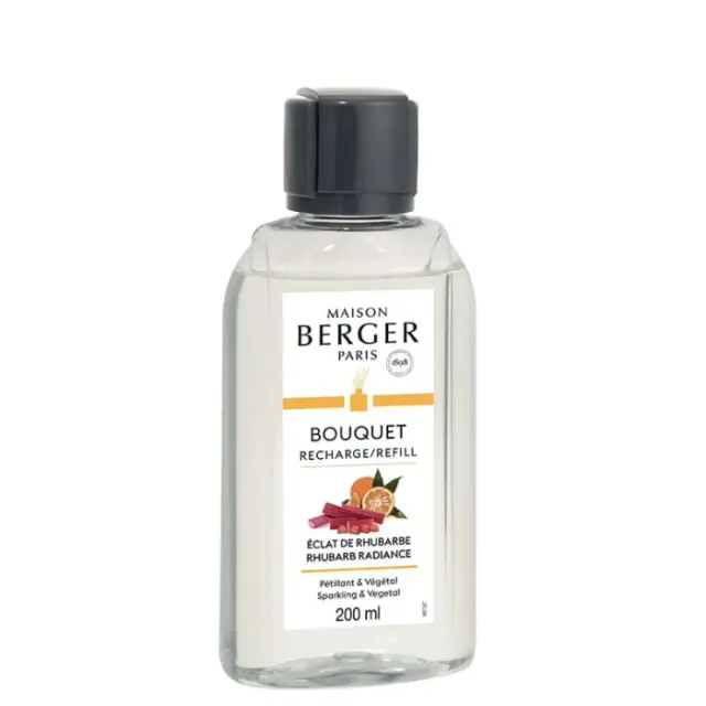 Maison Berger Paris Bouquet Diffuser Refill Υγρό Αναπλήρωσης για Δοχείο Αρωματισμού Χώρου Rhubarb Radiance 200ml