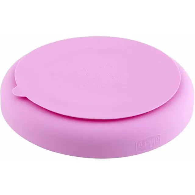 Chicco Πιάτο Φαγητού Σιλικόνης Με Χωρίσματα 12Μ+ Take Eat Easy Pink 00-010216-100 3