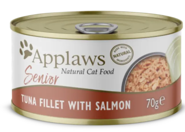 Applaws Wet Cat Food 70 g Senior Tuna salmon 171328 Pet Supplies