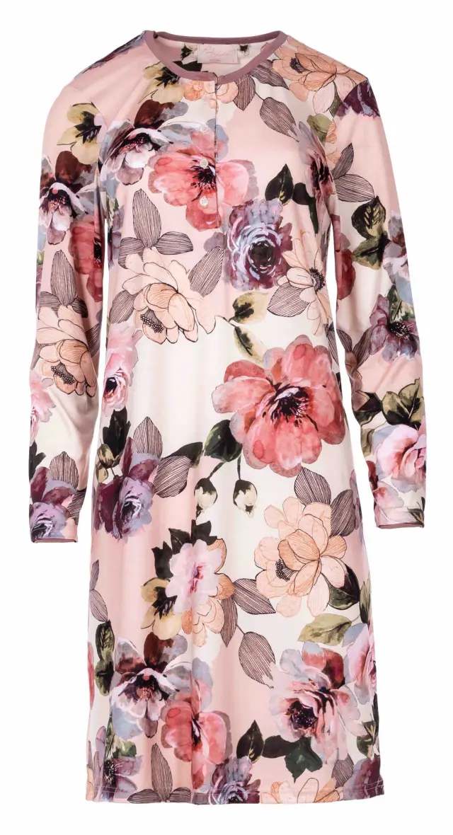 W767 - Type - NIGHTGOWN ROMATIC FLOWER - S 3