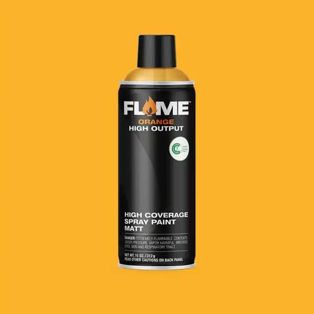 Flame Orange Spray Paint 400ml FO-107 Melon Light