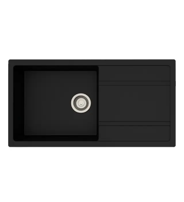 ΝΕΡΟΧΥΤΗΣ ΑΠΟ ΓΡΑΝΙΤΗ ΕΝΘΕΤΟΣ UNIXTON KRONOS-110 100X50 1B 1D Black