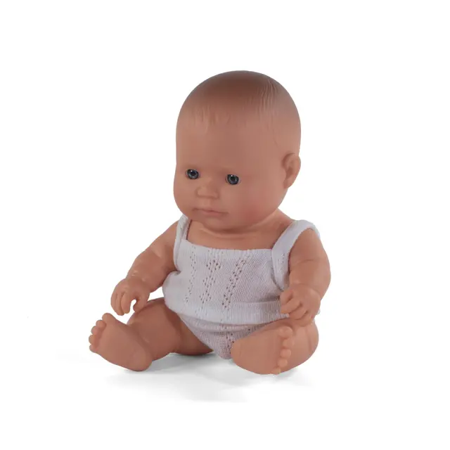 MINILAND DOLLS MINILAND ΜΩΡΟ ΚΟΥΚΛΑ ΚΑΥΚΑΣΙΟΣ 21 CM ΜΕ ΕΣΩΡΟΥΧΑ