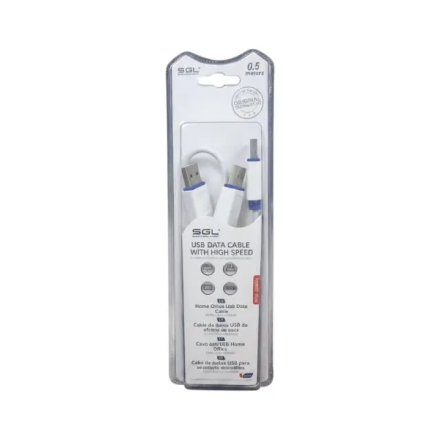 Καλώδιο μεταφοράς δεδομένων - 1554 - USB A male/2 x USB A male - 50cm - 097961 2