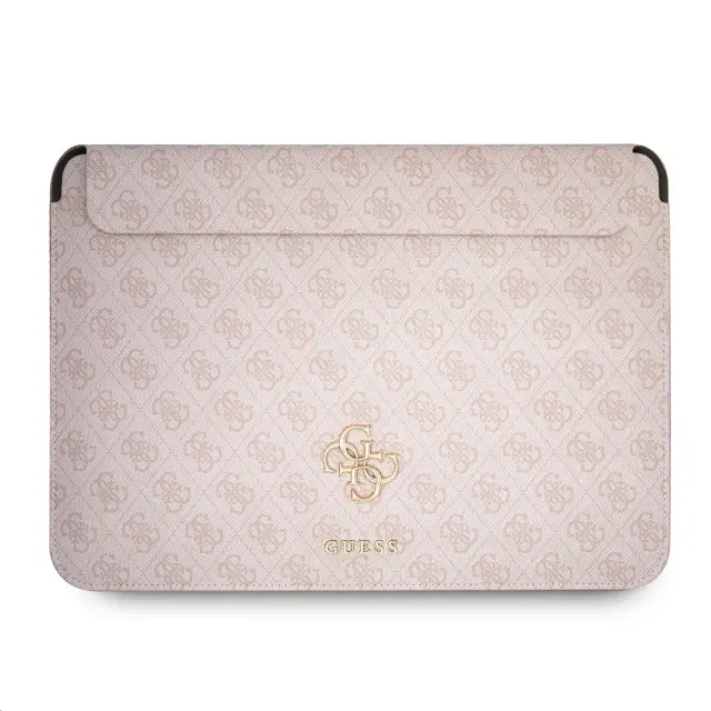 Guess PU 4G Metal Logo Computer Sleeve 13" Pink 2