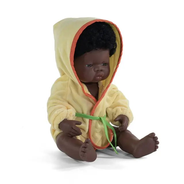 MINILAND DOLLS MINILAND ΚΟΥΚΛΑ ΑΦΡΙΚΑΝΟΣ 38 CM 3