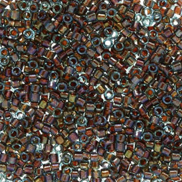 Χάντρα Miyuki Delica 11/0 - DB1775 - Inside Color Lined Topaz Aqua AB ~7gr