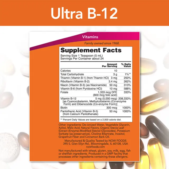 Now Foods Ultra B-12 Liquid 2