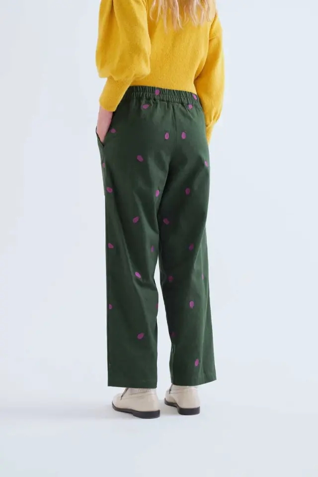 COMPANIA FANTASTICA TROUSER (63C/41018 GREEN) - M 2