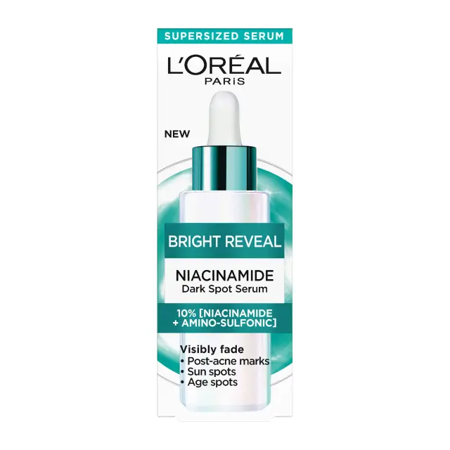 L'Oreal Paris Bright Reveal Ορός Προσώπου Με Νιασιναμίδη Κατά Των Σκούρων Κηλίδων 30ml
