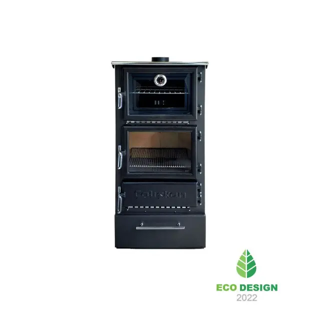 Caliskan 306 ενεργειακή σόμπα ξύλου με φούρνο BOX 3