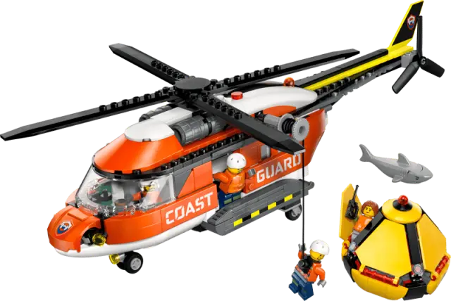 LEGO® City Coast Guard Helicopter για 7+ Ετών 551τμχ - 60503