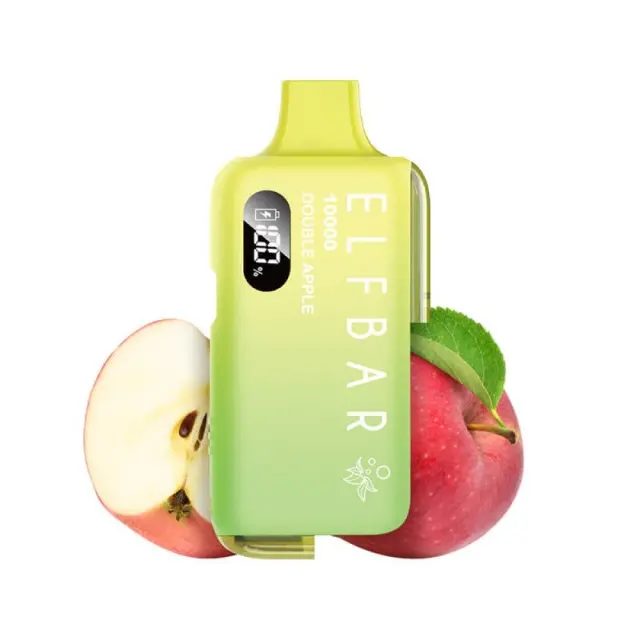 Elfbar EB10000 Refillable Kit Double Apple 10ml 20mg + Pod