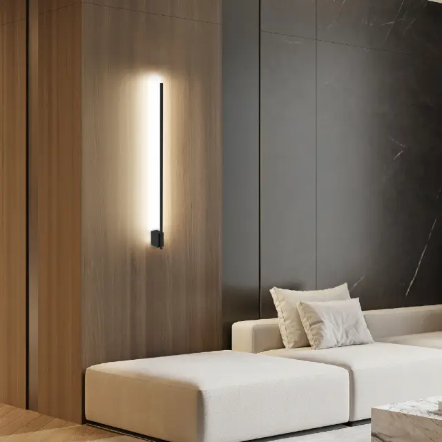 Επιτοίχιο Φωτιστικό LED ACA Frodo OKN9600AS6BK Αμμώδες Μαύρο 10W 3000K 410lm / OKN9600AS6BK 2