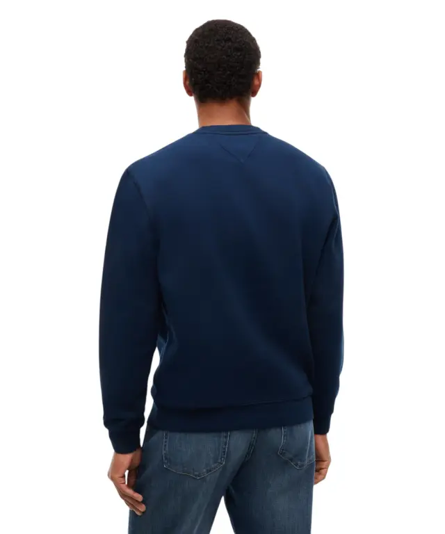 Tommy Hilfiger - Ανδρικό Φούτερ TJM Reg Badge Crew DM0DM23607-C1G Μπλε Σκούρο 2