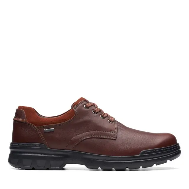 Clarks Rockie Walk Gore-Tex Dark Tan Dark Tan Lea 2