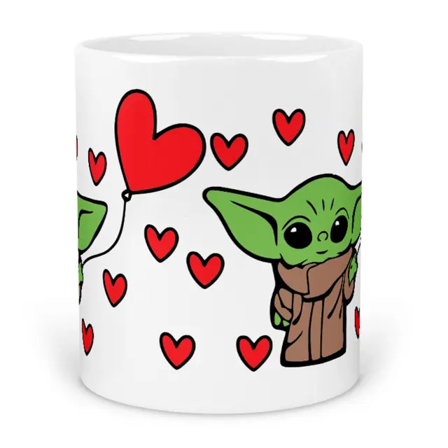 Κούπα YODA η κούπα είναι με συσκευασία δώρου (300) 2