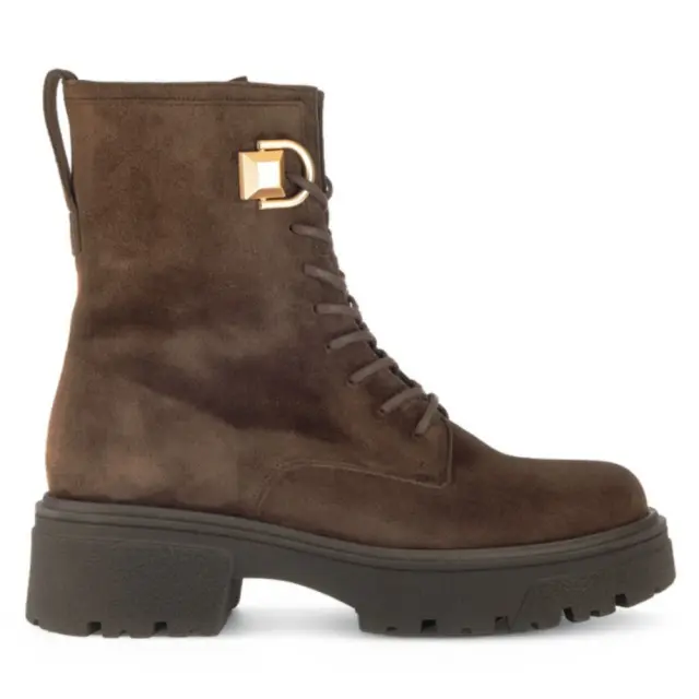 Gabor Μποτάκια Γυναικείο δέρμα Nubuck Καφέ GAB/51761 18-WHISKY
