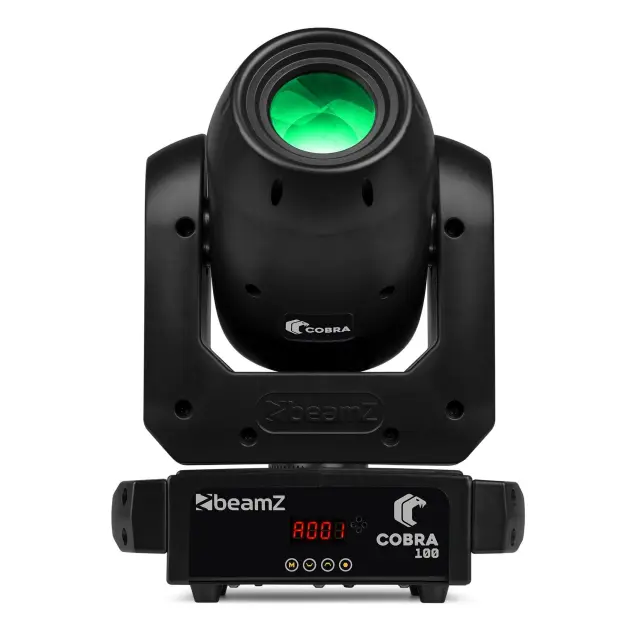 BEAMZ COBRA 100 LED SPOT ΚΙΝΟΥΜΕΝΗ ΚΕΦΑΛΗ ΜΕ ΠΡΙΣΜΑ 2