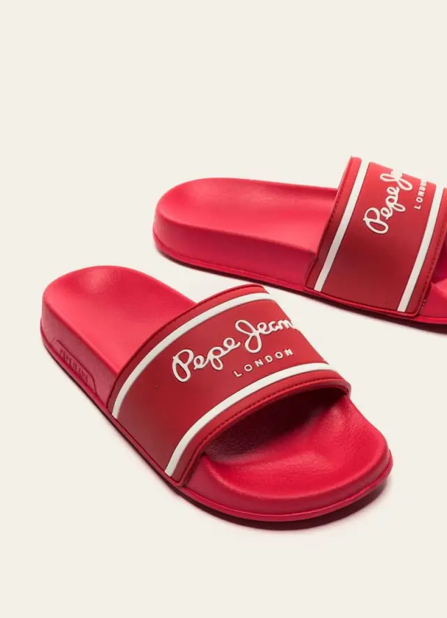 PEPE JEANS SLIDER LOGO BOYS PBS70034 - 39