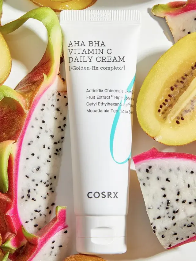 Cosrx AHA BHA Vitamin C Daily Cream Κρέμα Προσώπου για Λάμψη, 50ml 3