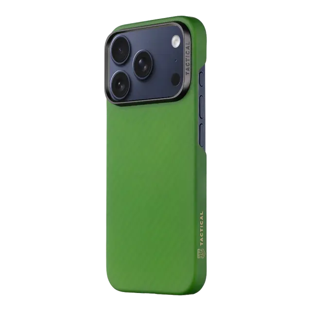 Tactical MagForce Aramid Cover for Apple iPhone 17 Pro Green Toad 3