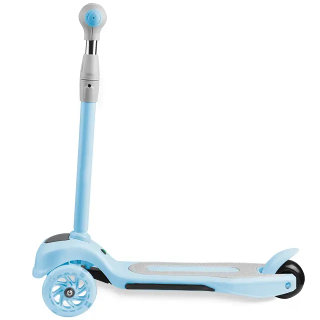 Ricokids Παιδικό πατίνι - σκούτερ με 3 τροχούς, με LED, έως 35 κιλά Μπλε 3