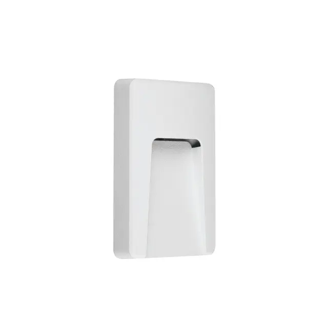 Pam Φωτιστικό Led τοίχου ορθογώνιο 3W 3000K IP65 9x15x3.2cm λευκό Άσπρο