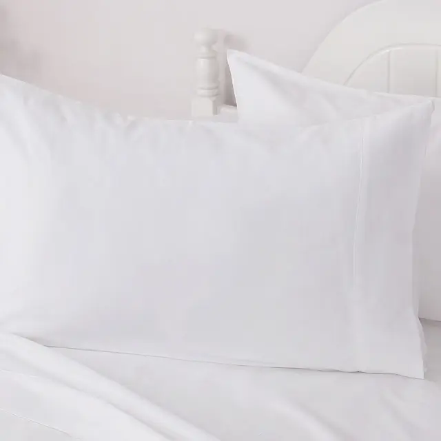 Σετ Σεντόνια 165x200+37 Υπέρδιπλα Beauty Home 4 Seasons 12000 White Με Λάστιχο100% Βαμβακοσατέν 2