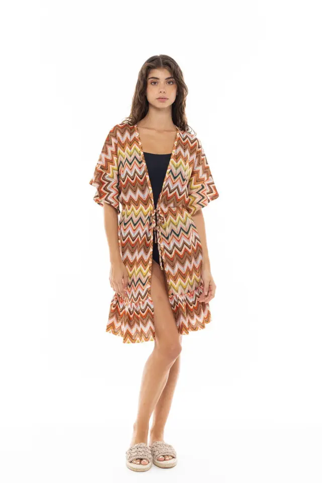B416 - Type - BEACHWEAR EMBRODERY RAINBOW