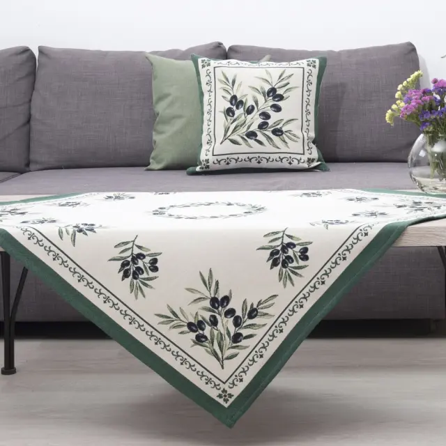 Τραπεζοκαρέ Dimeco Olivia 140x140 - 140 x 140