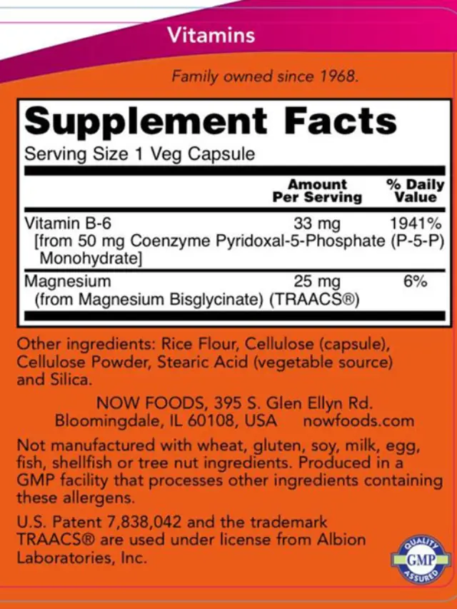 Now Foods P-5-P 50 mg 2