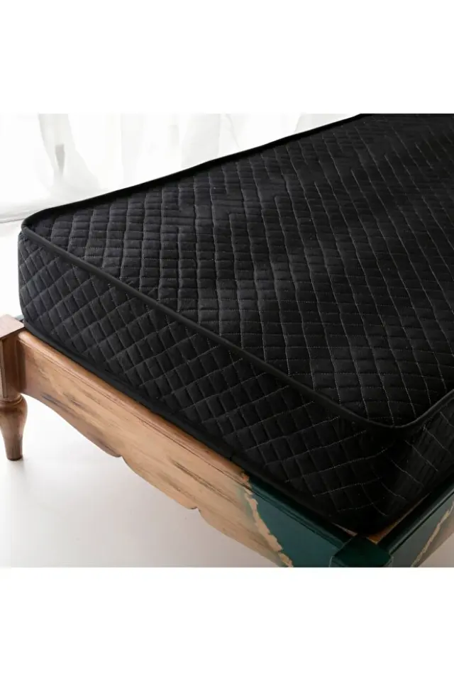 Stewehome Parrot Dark Ορθοπεδικό Στρώμα Διπλού με Ελατήρια Μαύρο 160x200x40 cm 2