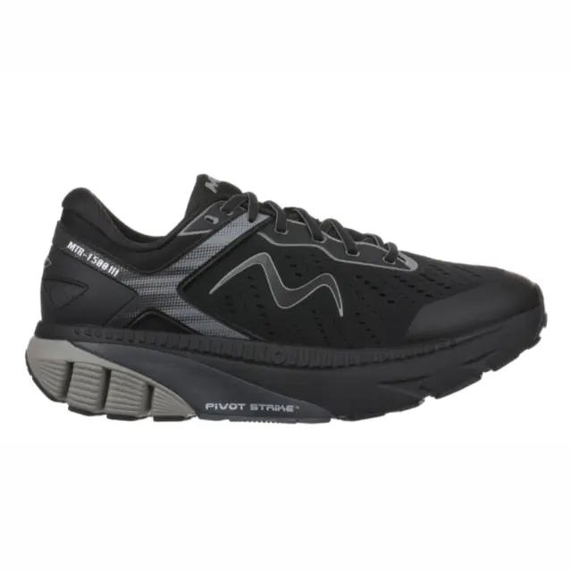 MBT Sneakers Ανδρικό ύφασμα Μαύρο MBT/703602 BLACK/BLACK