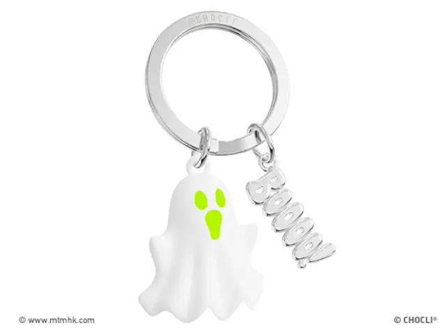 Chocli Μεταλλικό Μπρελόκ / Metal Keyring: Ghost 3