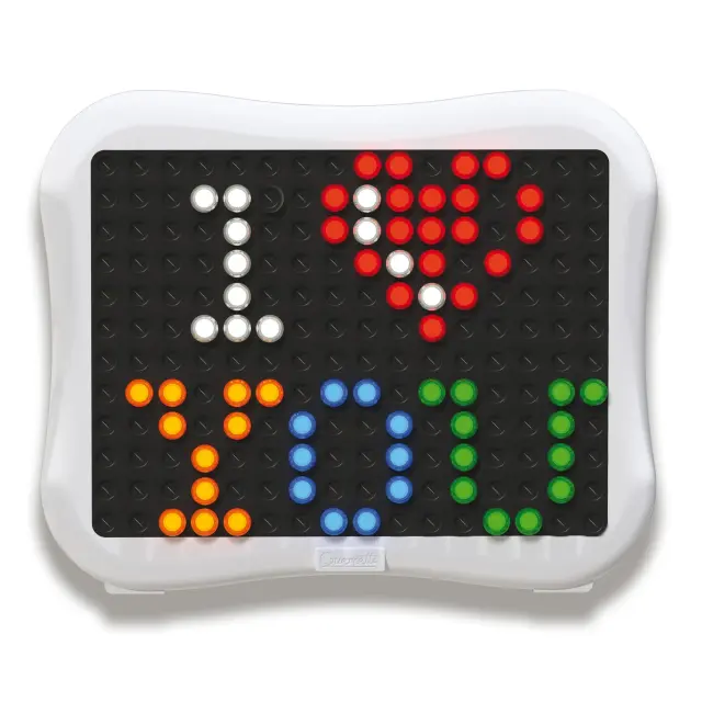 Quercetti Peg Brite - Δημιουργώ Φωτεινό Μωσαϊκό 122τμχ (3+ ετών) 01805 2