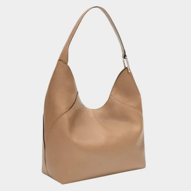 Furla - Γυναικεία Δερμάτινη Τσάντα Ώμου Lara L WB01876-HSF000-YU500 Καφέ 2