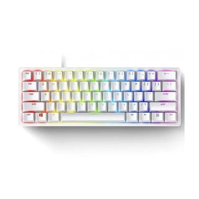 Razer Gaming Keyboard Huntsman Mini Purple Switch White (RZ03-03390300-R3M1)