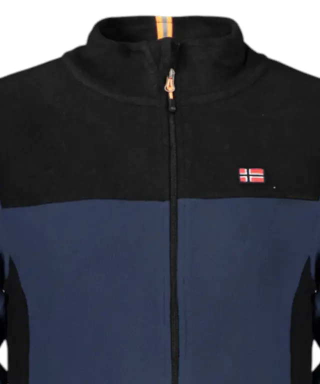 Norway Nautical School - Ανδρική Ζακέτα Φούτερ Fleece 849522-NAVY Μπλε Σκούρο - S 3