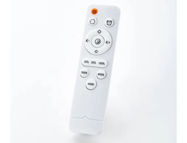 Φωτιστικό Οροφής Απλίκα Slimline Brilliant, με λαμπτήρα LED, τηλεχειριστήριο και διαστάσεις 49x49x8.5cm - Καφέ 2