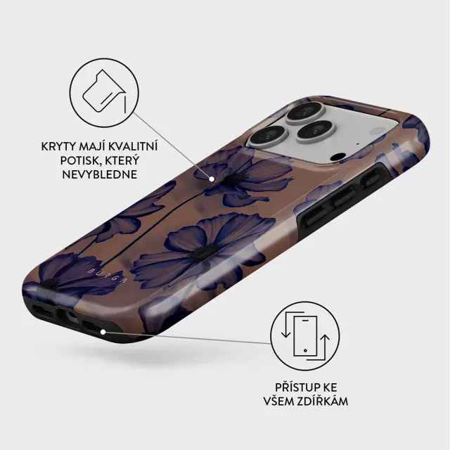 Burga Tough Magsafe Case, Velvet Night - iPhone 17 Pro 3