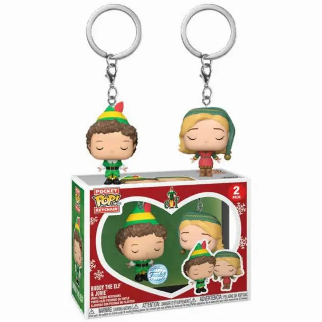 Funko Pocket Pop! 2-Pack: Elf - Buddy and Jovie