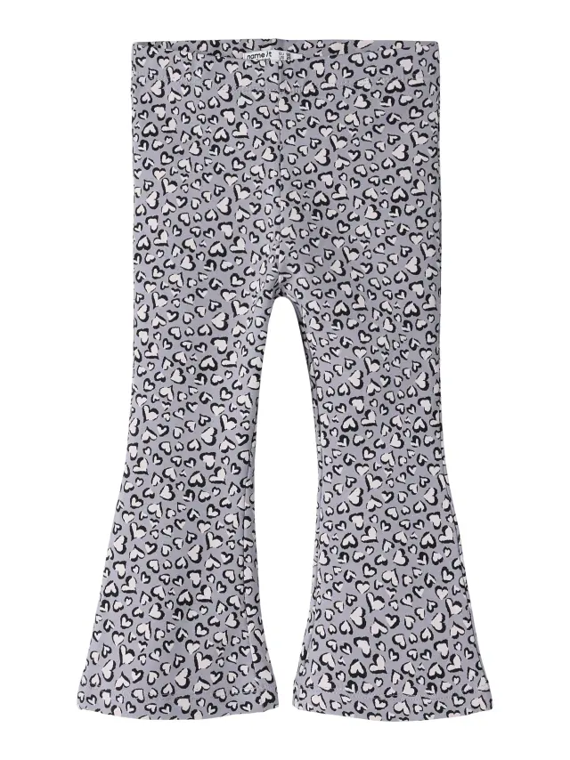 Name It Παντελόνι κοριτσίστικο πλεκτό Μωβ NMFBEARTA SWEAT FLARE PANT UNB - 13252749