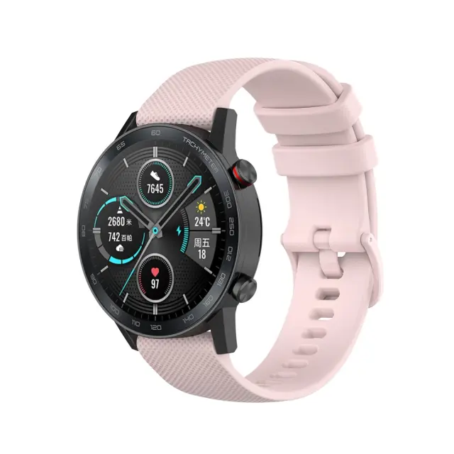 Λουράκι Texture για Smartwatch 22mm-Pink OEM