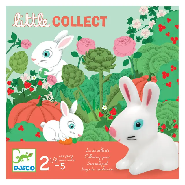 Djeco Επιτραπέζιο Λαγουδάκια και Καρότα Little Collect (2+ ετών) 08558