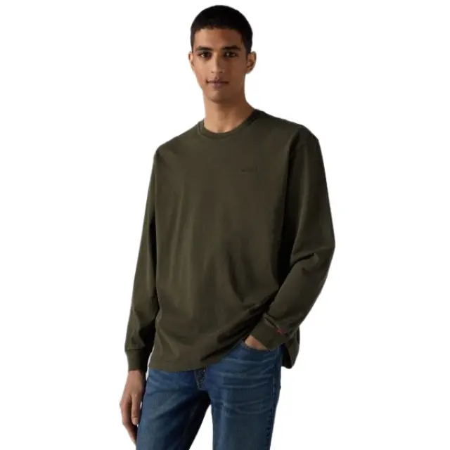 Levi's Long Sleeve Authentic Tee ανδρική μακρυμάνικη μπλούζα A68870045-1